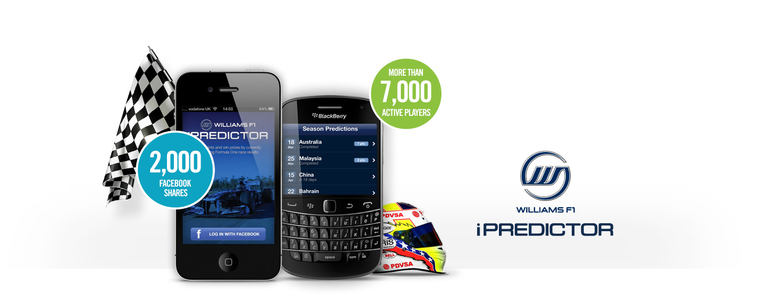Williams F1 iPredictor Banner